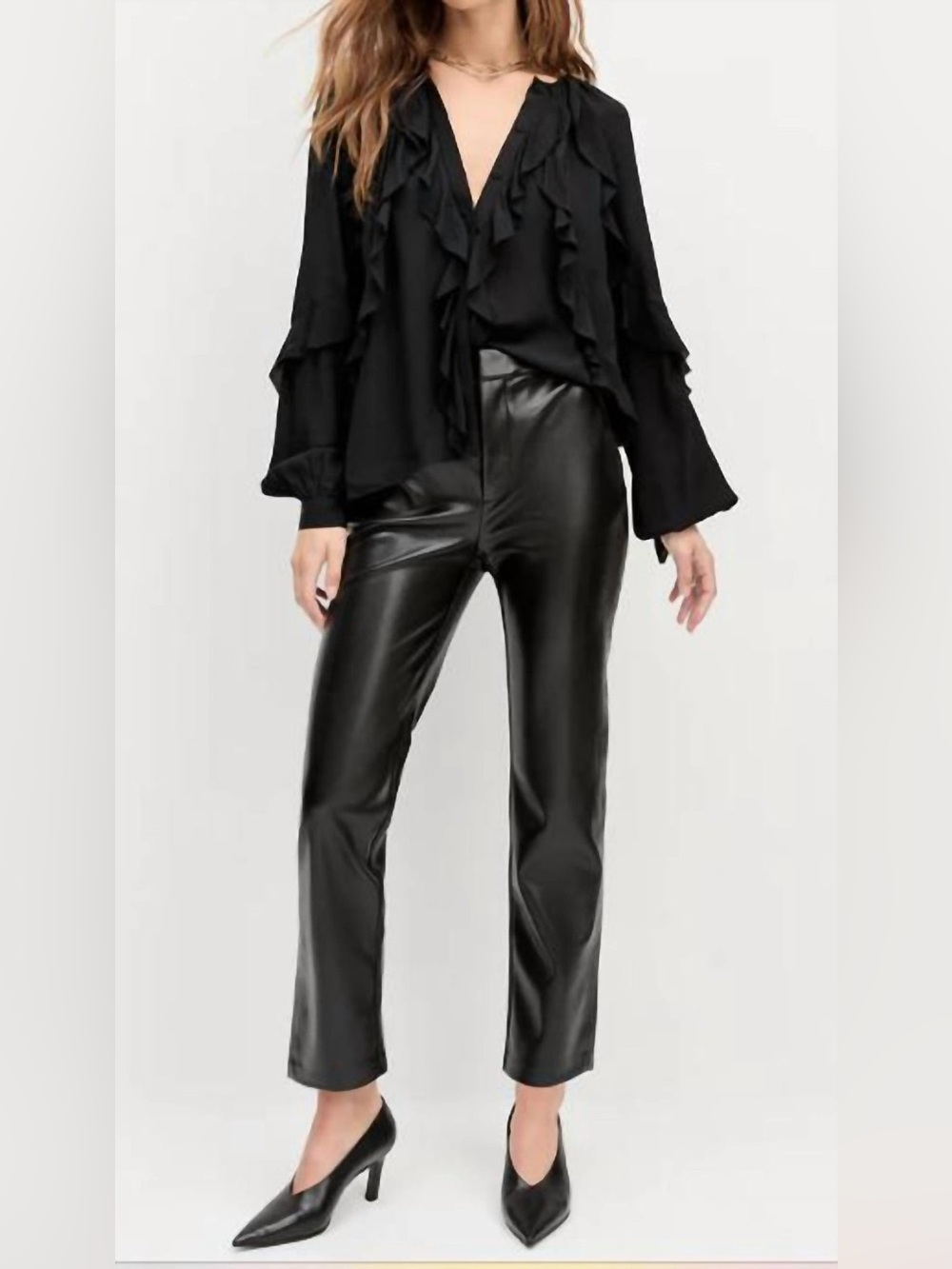 NWT Favorite Daughter Carla Mid Rise Trouser